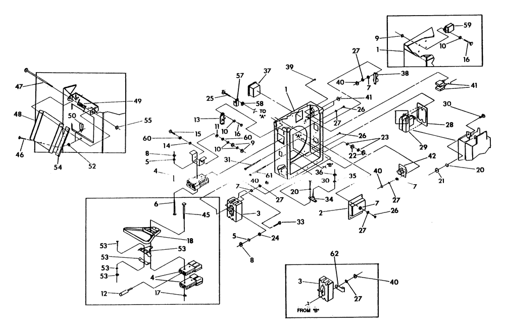 Control Panel Diagram and Parts List for 9564-3  Generac Generator