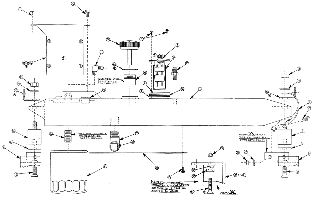 Oil Sump Assembly Diagram and Parts List for 5696-5  Generac Generator