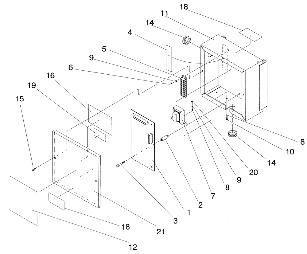 Cma Assembly Diagram and Parts List for 0041260 (3167756 - 3214478)(2014) Generac Generator