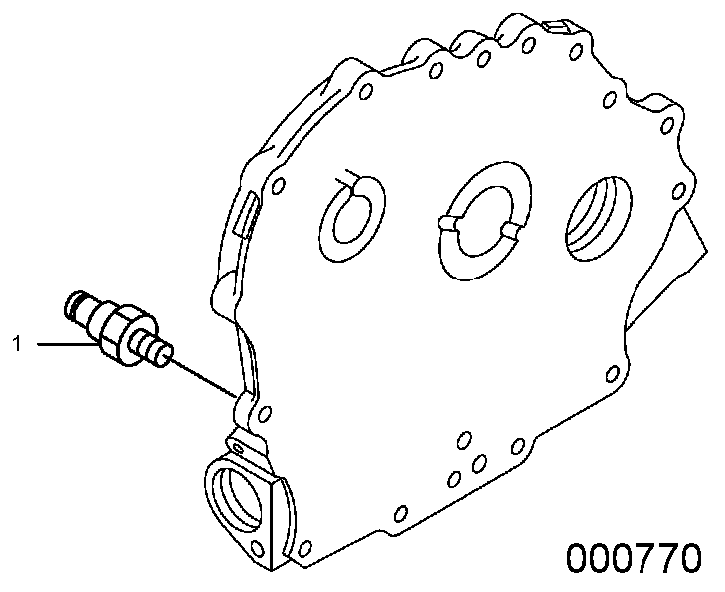 Oil Pressure Switch Diagram and Parts List for 0068640 (9865295 - 9878373)(2015) Generac Generator