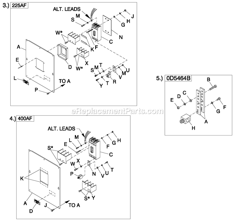 Cpl C5 H Control Cb Connection (2) Diagram and Parts List for QT10068JVAN (5005273)(2008) Generac Generator