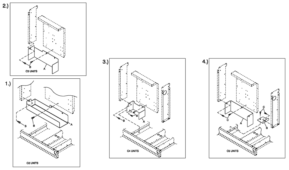 Exploded View: C4 Cb Connection Box Shielding C2/C4 Diagram and Parts List for QT04524ANSN (5138429 - 5226378)(2008) Generac Generator