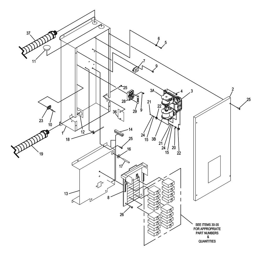 Fig-0 Diagram and Parts List for RTS12EZA1  Generac Generator