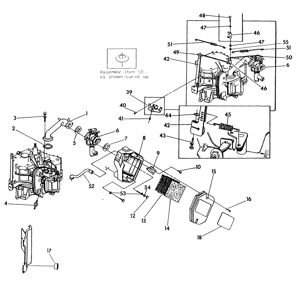 Gn-360 Engine Accessories Diagram and Parts List for 9840-2  Generac Generator