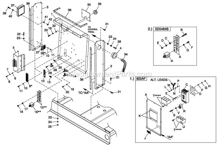 Cpl C3 H Control Diagram and Parts List for CT15068GNSN (2408V28069)(2008) Generac Generator