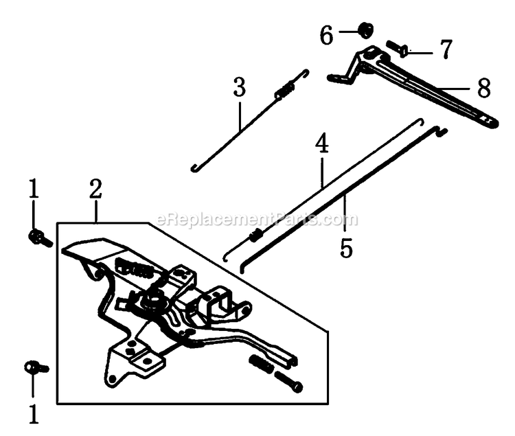 Control System Diagram and Parts List for 0060392 (7613625A - 8455517A)(2013) Generac Generator