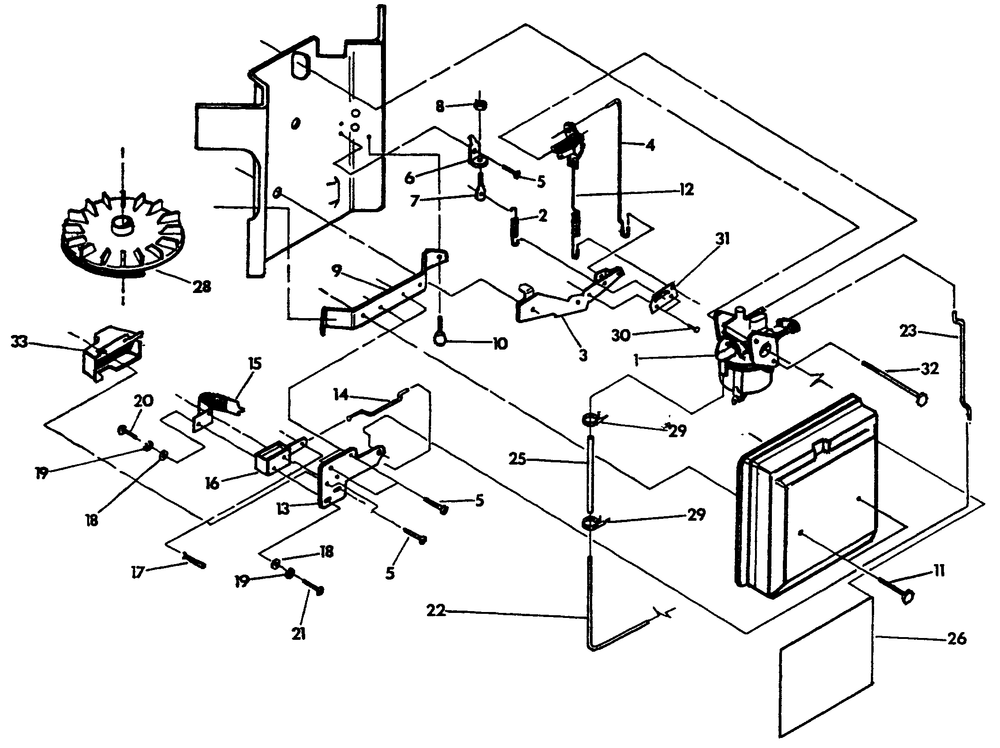 Gasoline Carburetor Diagram and Parts List for 9508-2  Generac Generator