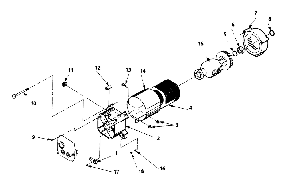Generator (Part 1) Diagram and Parts List for 9307-1  Generac Generator