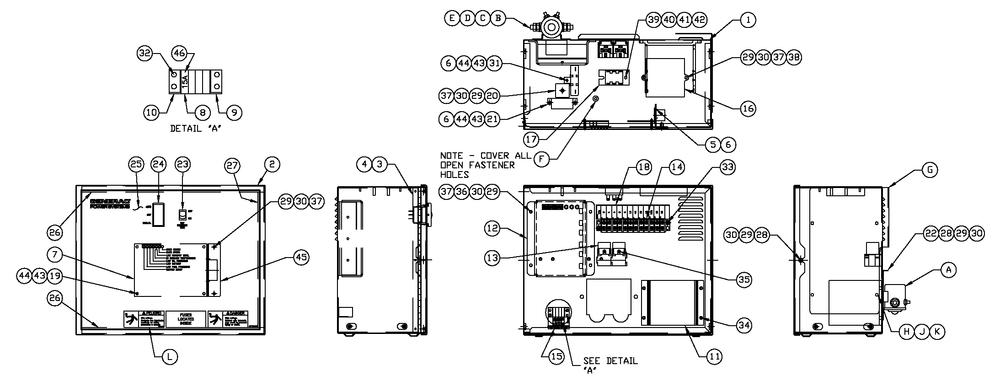 R-200 3600 Rpm Diagram and Parts List for 0052610 (4370455 - 4409833)(2006) Generac Generator