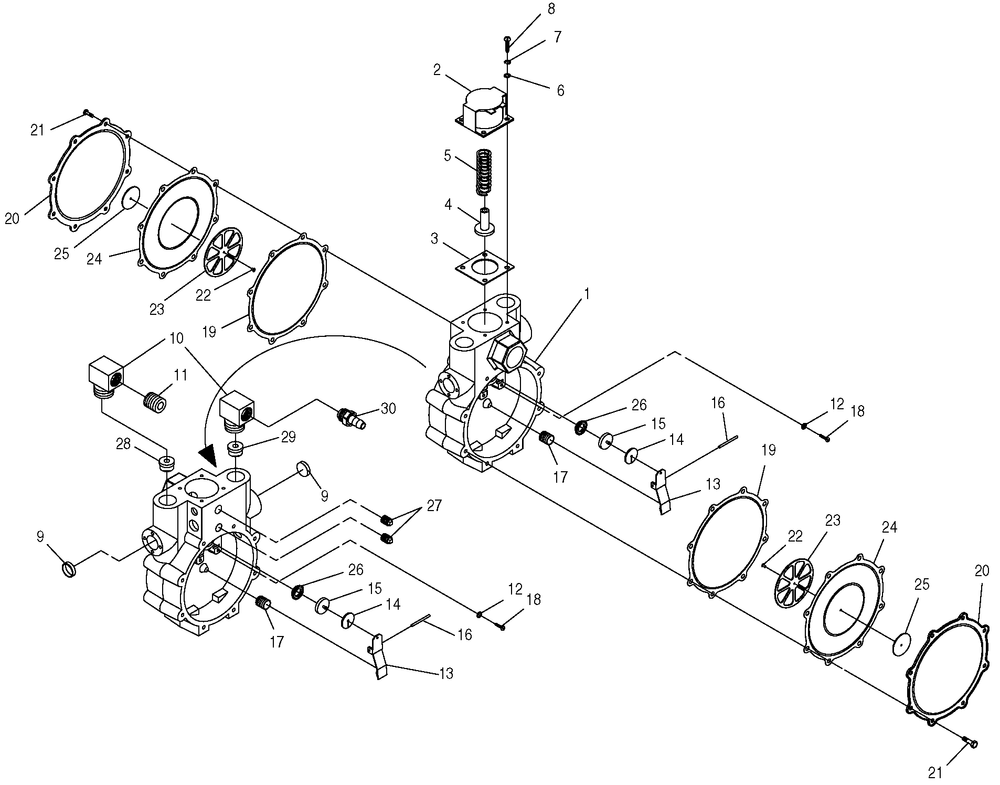 Regulator 1 Diagram and Parts List for 0049160 (4002828 - 4394711)(2014) Generac Generator
