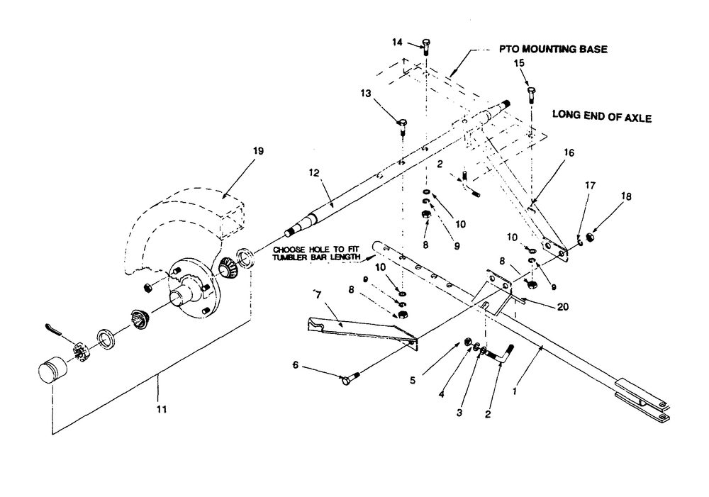 Trailer Diagram and Parts List for 9741-0  Generac Generator