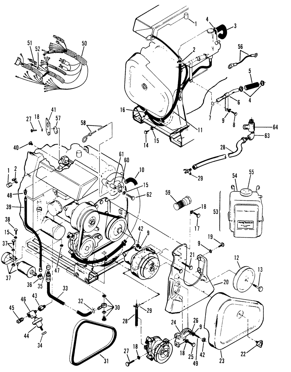 Miscellaneous Parts 4 Diagram and Parts List for 8947-1  Generac Generator