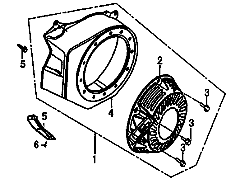 Starter Diagram and Parts List for 0064330 (8363126 - 9498381)(2015) Generac Generator