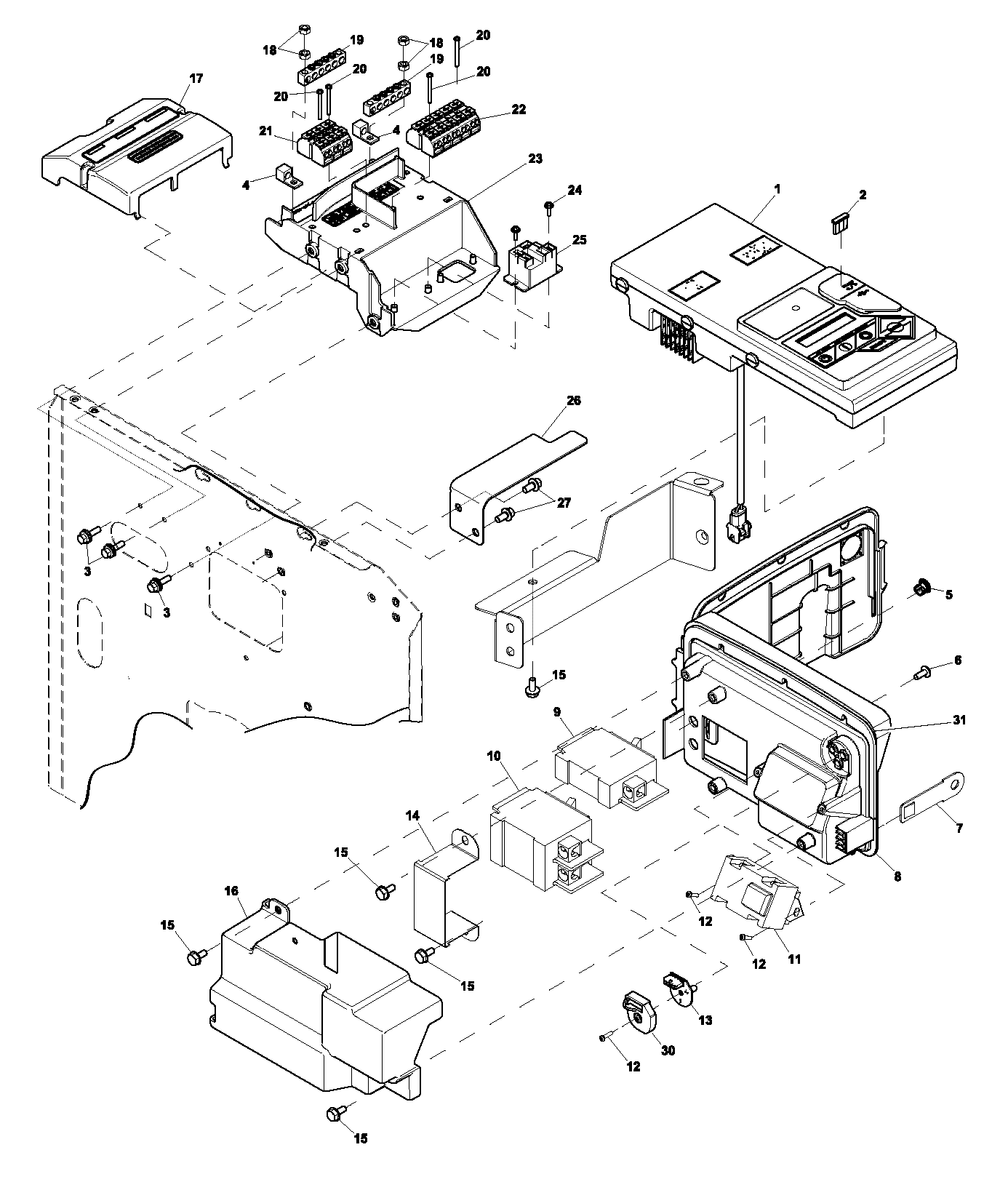 Diagram Diagram and Parts List for 0067220 (9053134 - 9053185)(2014) Generac Generator