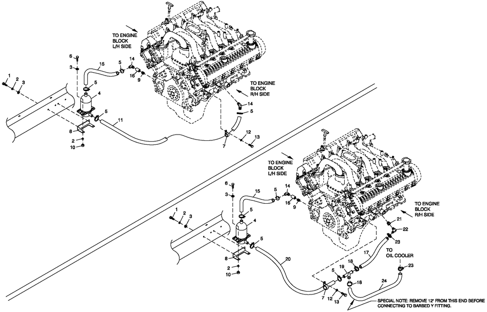 Block Heater 6.8l C5 Diagram and Parts List for QT07068ANANA (5217447)(2008) Generac Generator