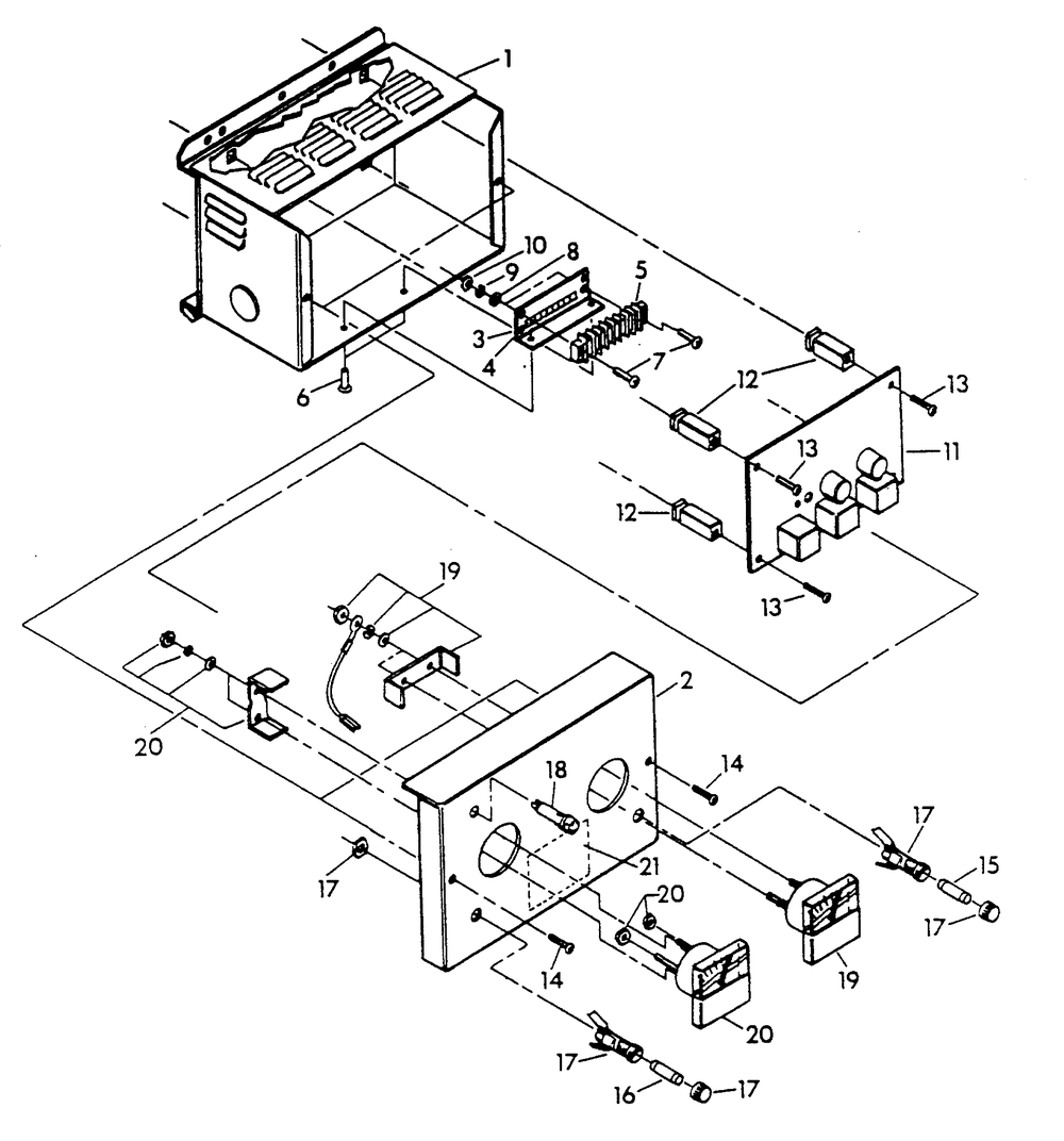 Battery Charger Diagram and Parts List for 9657-2  Generac Generator