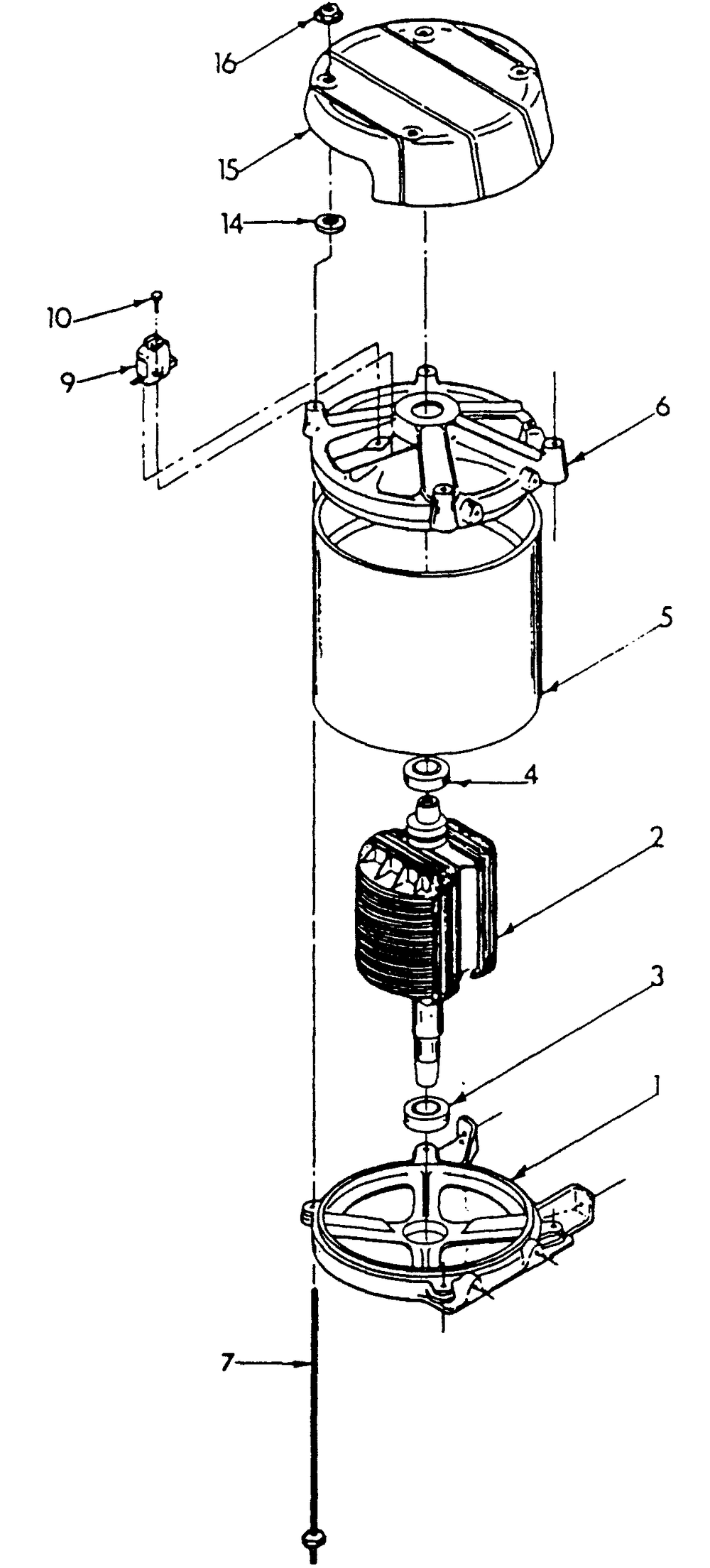 Generator Diagram and Parts List for 9008-6  Generac Generator