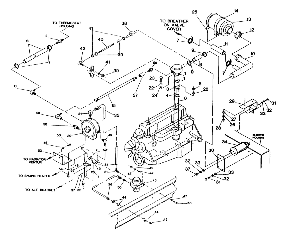 Lpg Liquid Withdrawal System Diagram and Parts List for 9604-1  Generac Generator