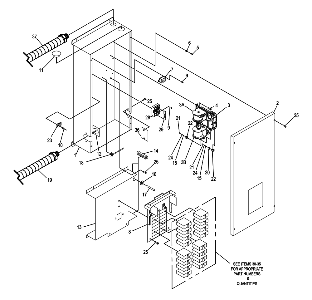 Fig-0 Diagram and Parts List for RTS14EZA1  Generac Generator