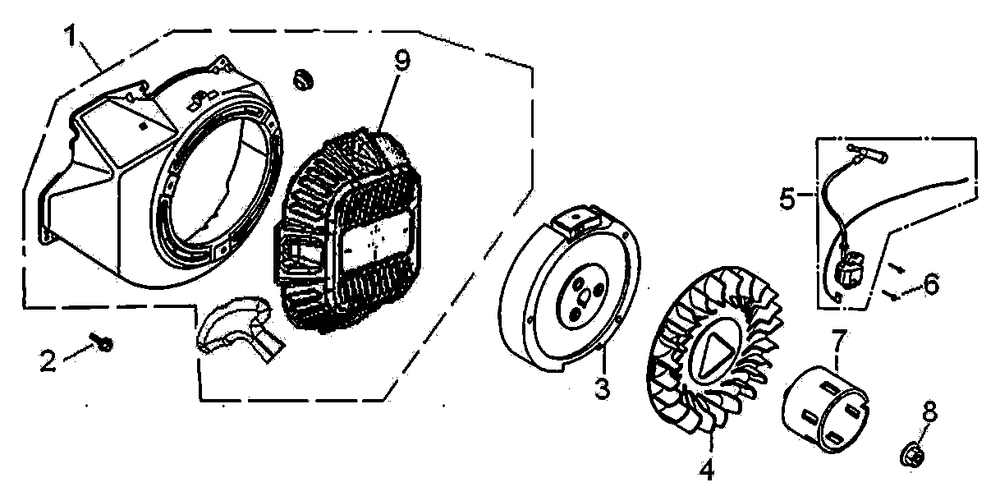 Starter Diagram and Parts List for LP3250 (7562443A - 7673224A)(2012) Generac Generator