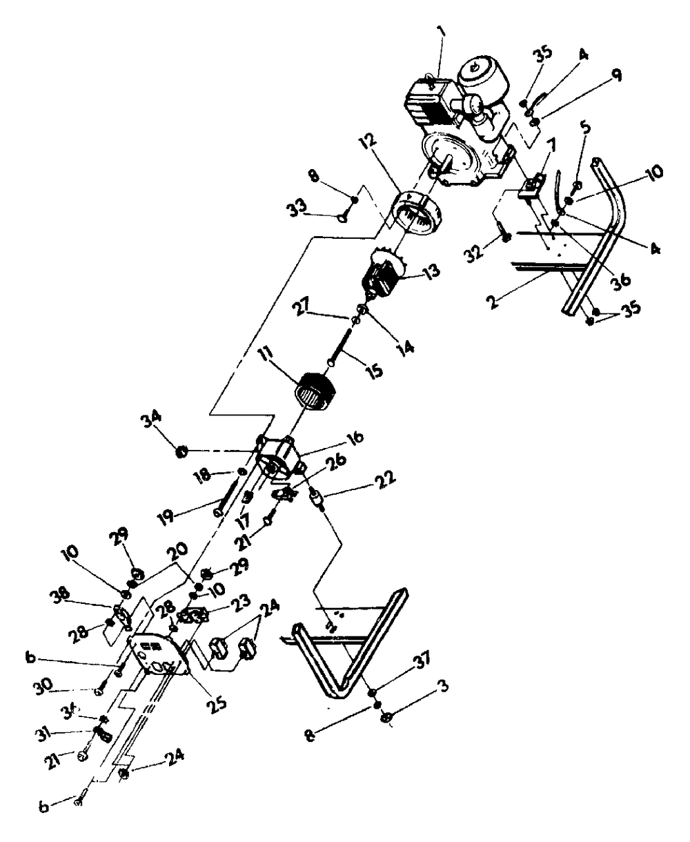 Generator Diagram and Parts List for S4000 (9459-0)(9459-0) Generac Generator