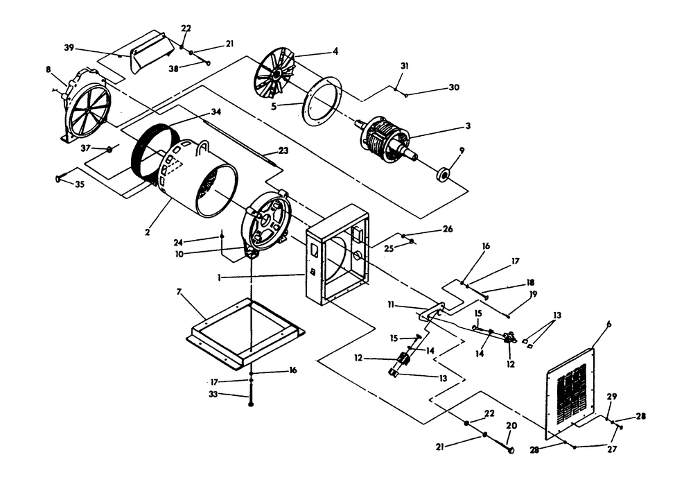 Generator Diagram and Parts List for 9740-2  Generac Generator
