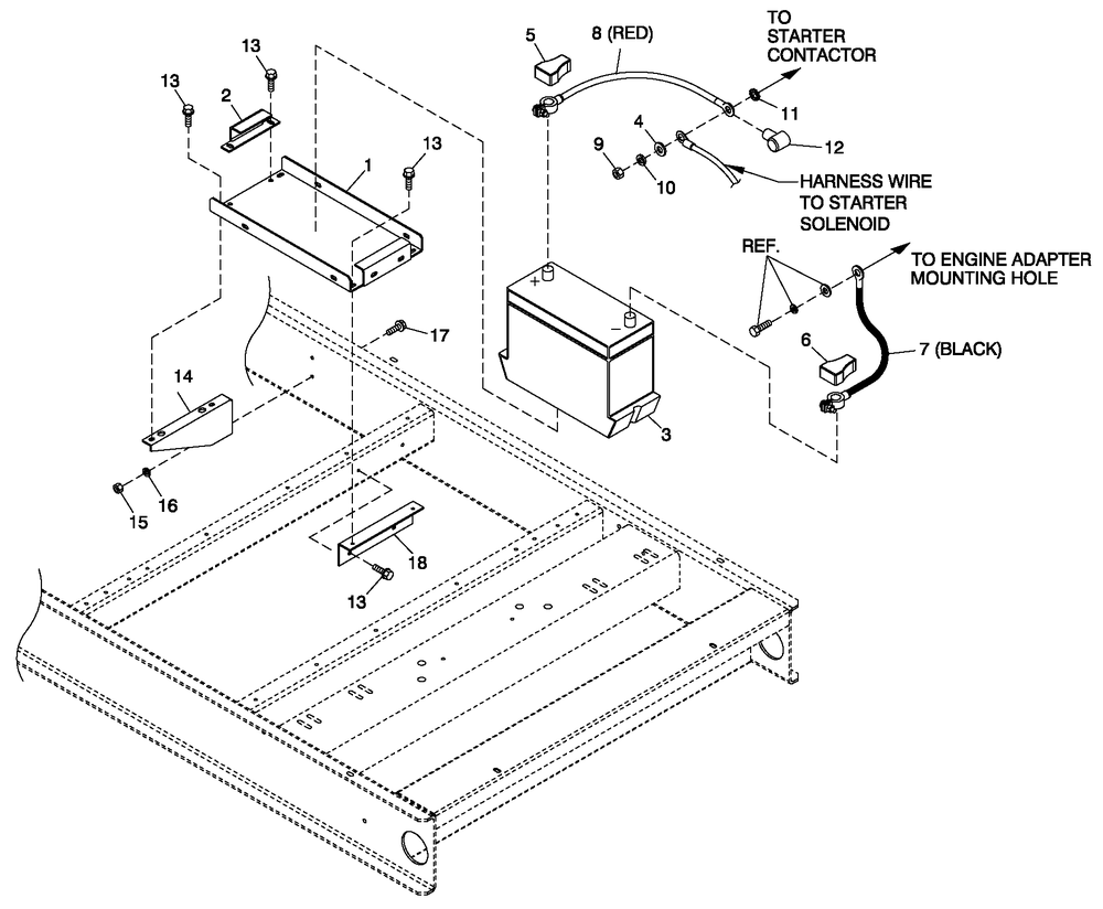 Ev Battery 27f Gear Box 2 Diagram and Parts List for ET10068GVAC (6736177 - 9116450)(2014) Generac Generator