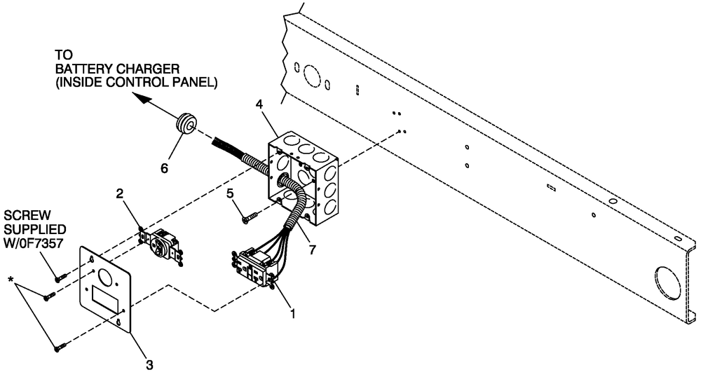 120v/240v Util Conn Iqt Diagram and Parts List for QT04554ANNNA (4501308 - 4636811)(2006) Generac Generator