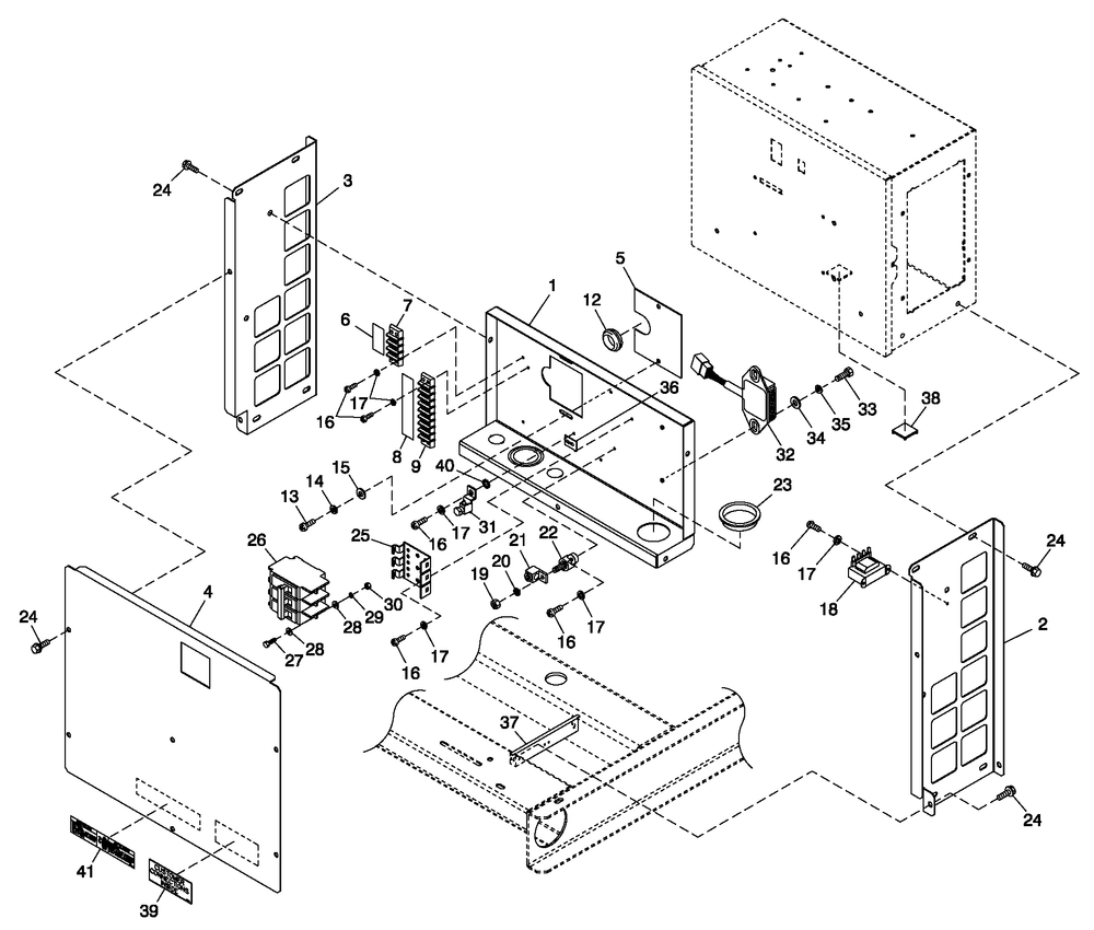 Ev Conbox Special Parts 1.6l Diagram and Parts List for QT02516GVSN (4419095 - 4525946)(2006) Generac Generator