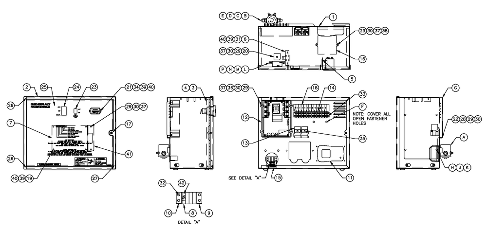 R-200c 1800 Rpm 2.4l Turbo Diagram and Parts List for QT03624ANAN (5308416 - 5326518)(2009) Generac Generator