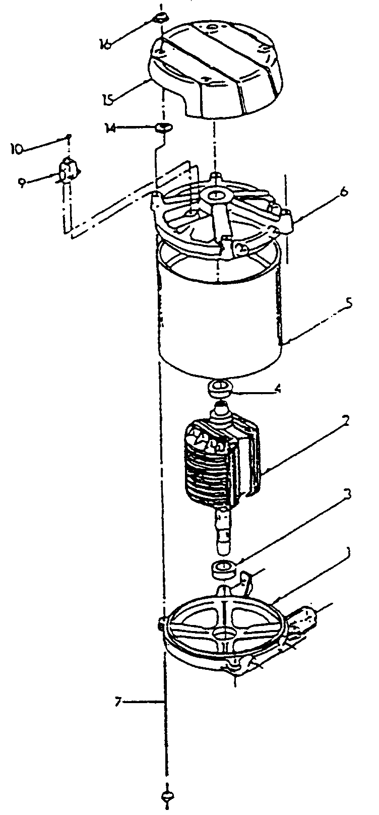Generator Diagram and Parts List for 0863-0  Generac Generator