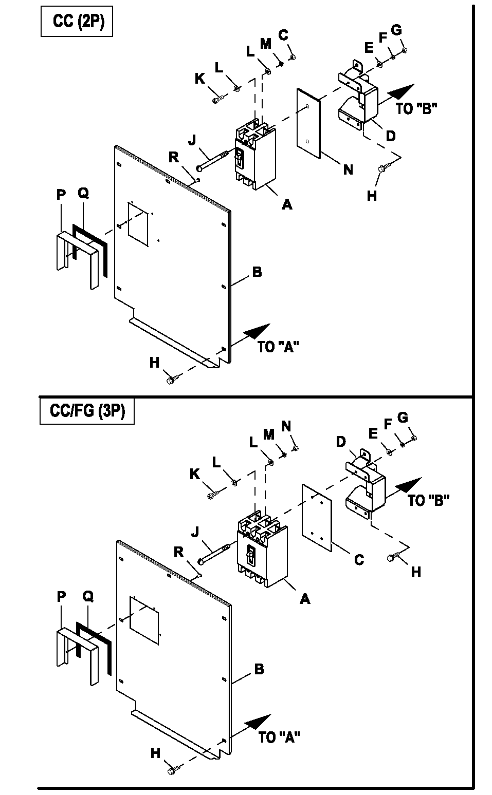 Connection Box C1 Cpl Diagram and Parts List for 0055941 (6042221 - 6873475)(2012) Generac Generator