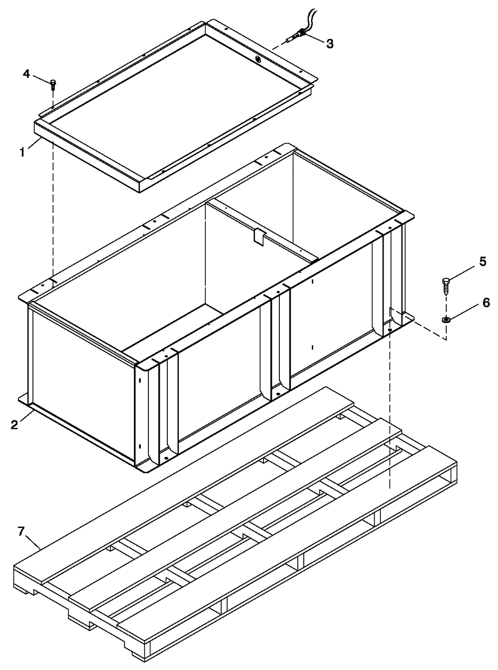 Ev Riser Base Frame W/Spill Diagram and Parts List for 0057091 (5304977)(2009) Generac Generator