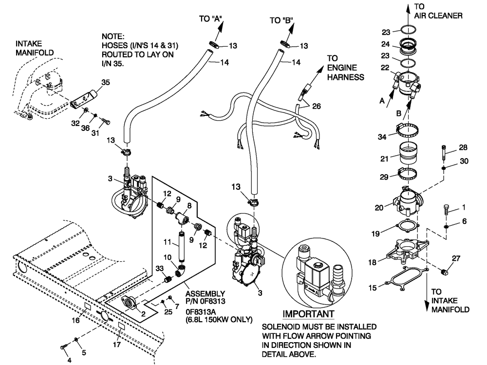 Ev Fuelsys Lpv 6.8 100/130/150 Diagram and Parts List for QT08054ANSNA (5981037 - 5981038)(2010) Generac Generator