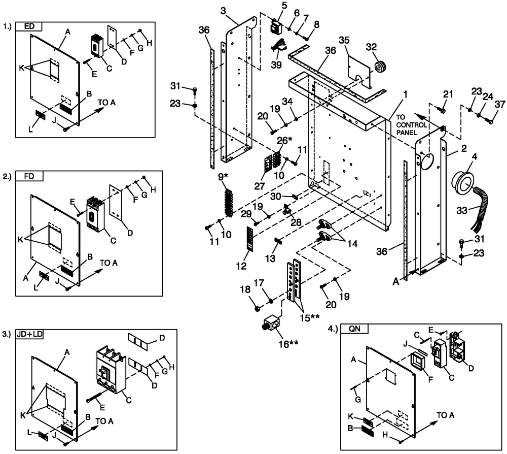 Cpl C2 And C4 Flex Hsb Diagram and Parts List for 0053100 (0307V21696 - 5006V21514)(2007) Generac Generator