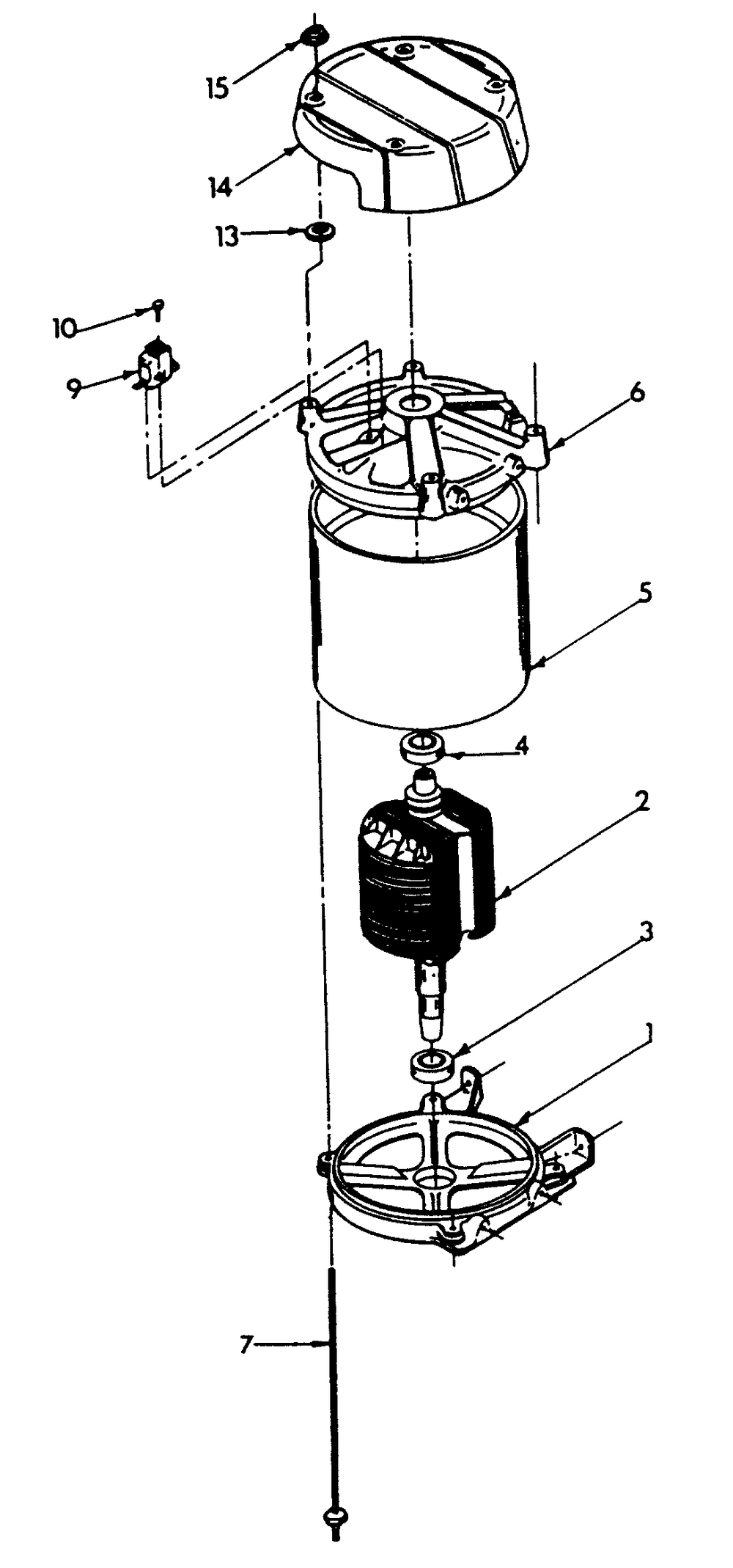 Generator Diagram and Parts List for 9067-3  Generac Generator