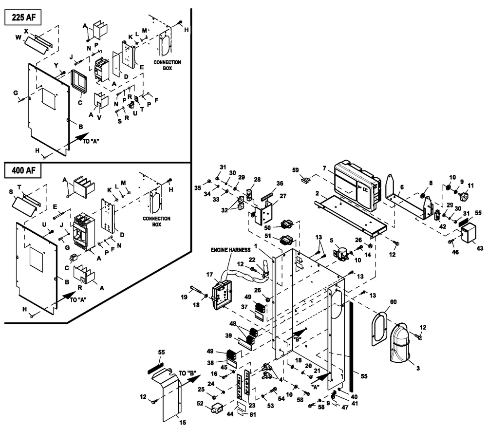 Conbox C2 Cpl Diagram and Parts List for ET04524ANSC (6091686 - 6940396)(2012) Generac Generator
