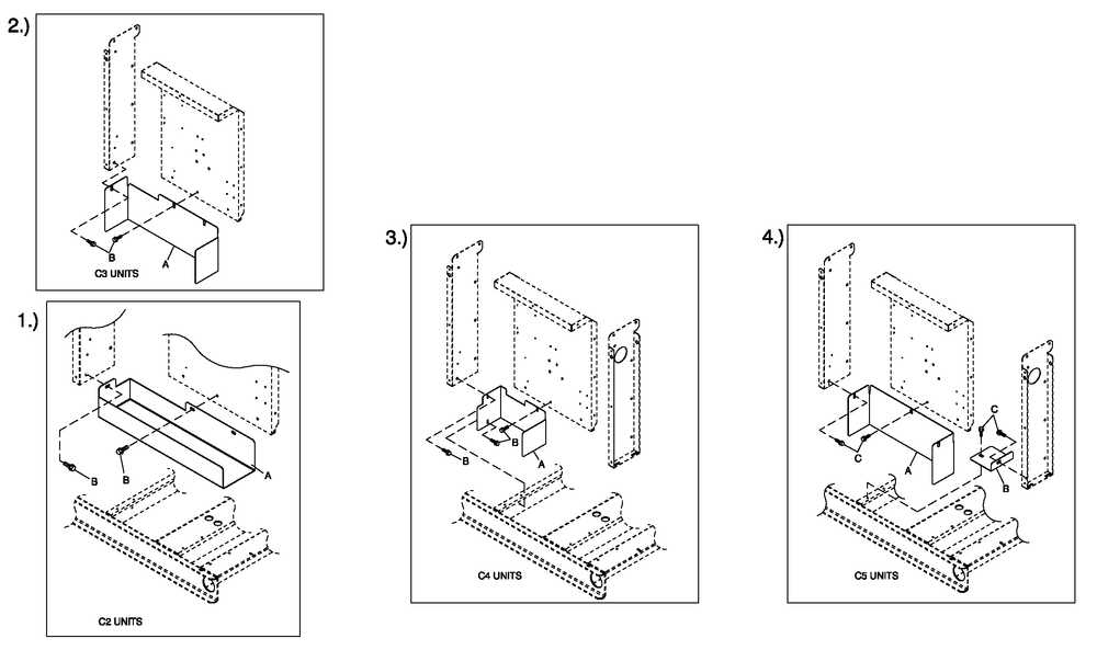 Ca Cb Connection Box Shielding C2/C4 Diagram and Parts List for 0052600 (4362767 - 4399223)(2006) Generac Generator