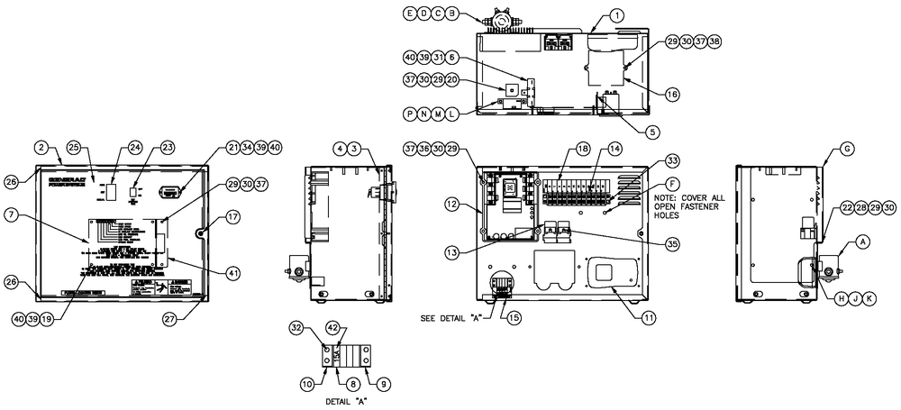 Av R-200b 1800 Rpm 2.4l Turbo Diagram and Parts List for QT03624ANAN (5308416 - 5326518)(2009) Generac Generator