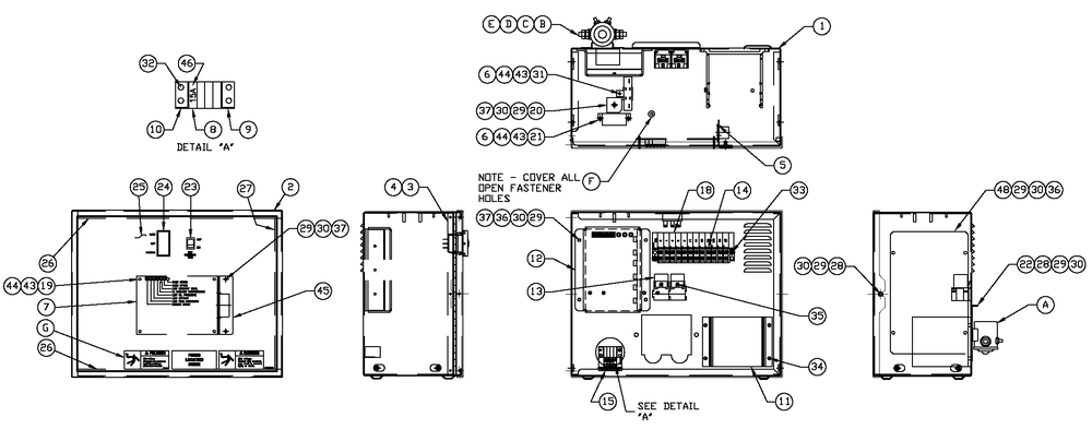 R-200 3600 Rpm 1.6l Diagram and Parts List for QT02516ANAN (4528329 - 4646738)(2006) Generac Generator