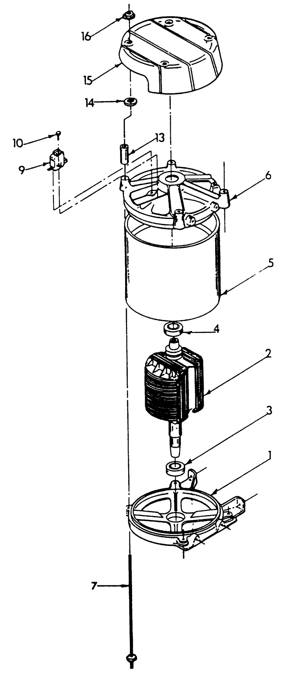 A-C Generator Diagram and Parts List for 9008-2  Generac Generator