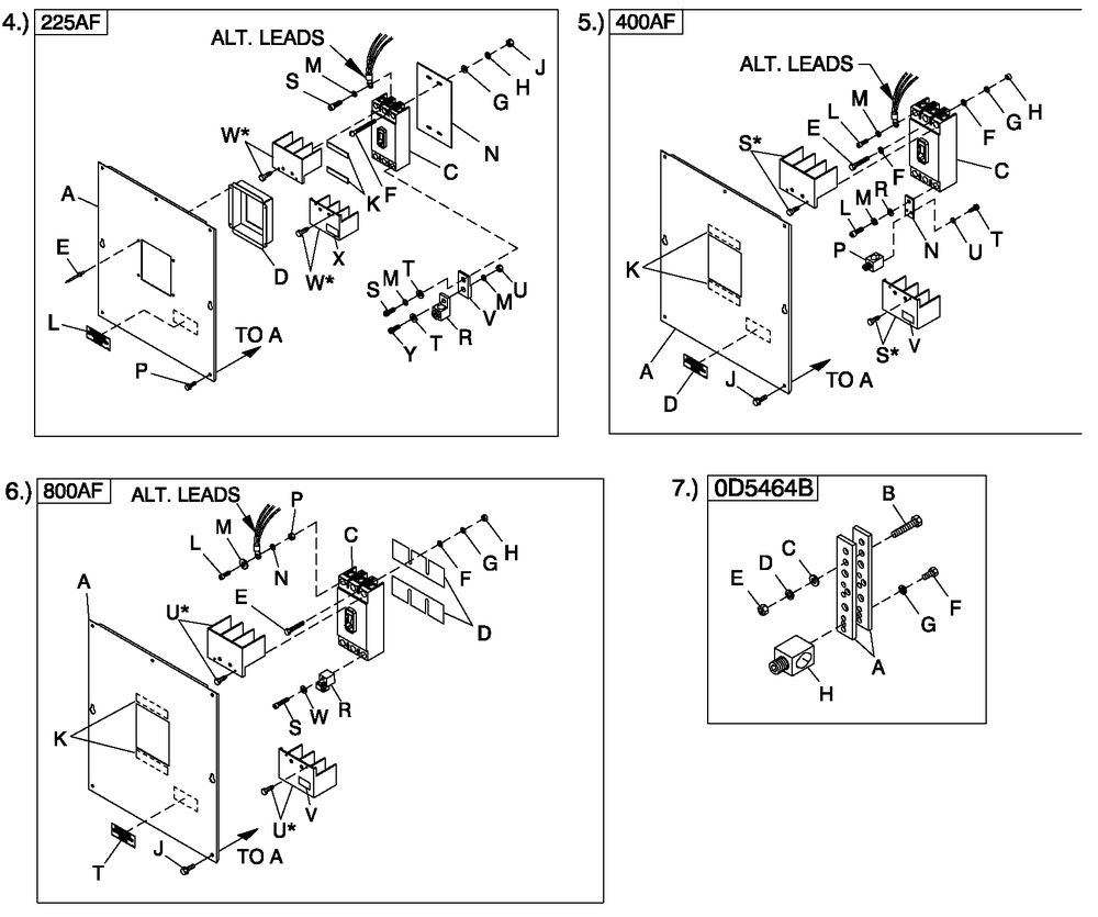 Cpl C5 H Control Cb Connection Diagram and Parts List for QT08054ANSNA (5981037 - 5981038)(2010) Generac Generator