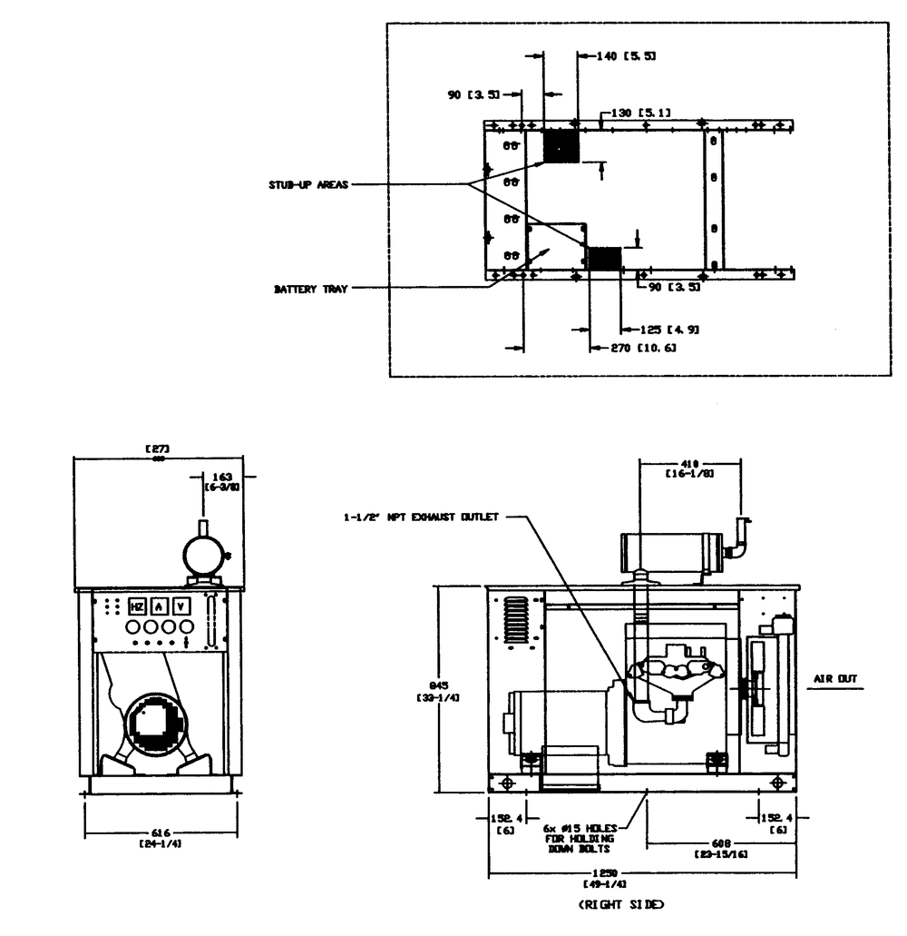 Electronic Governor Diagram and Parts List for 0792-2  Generac Generator
