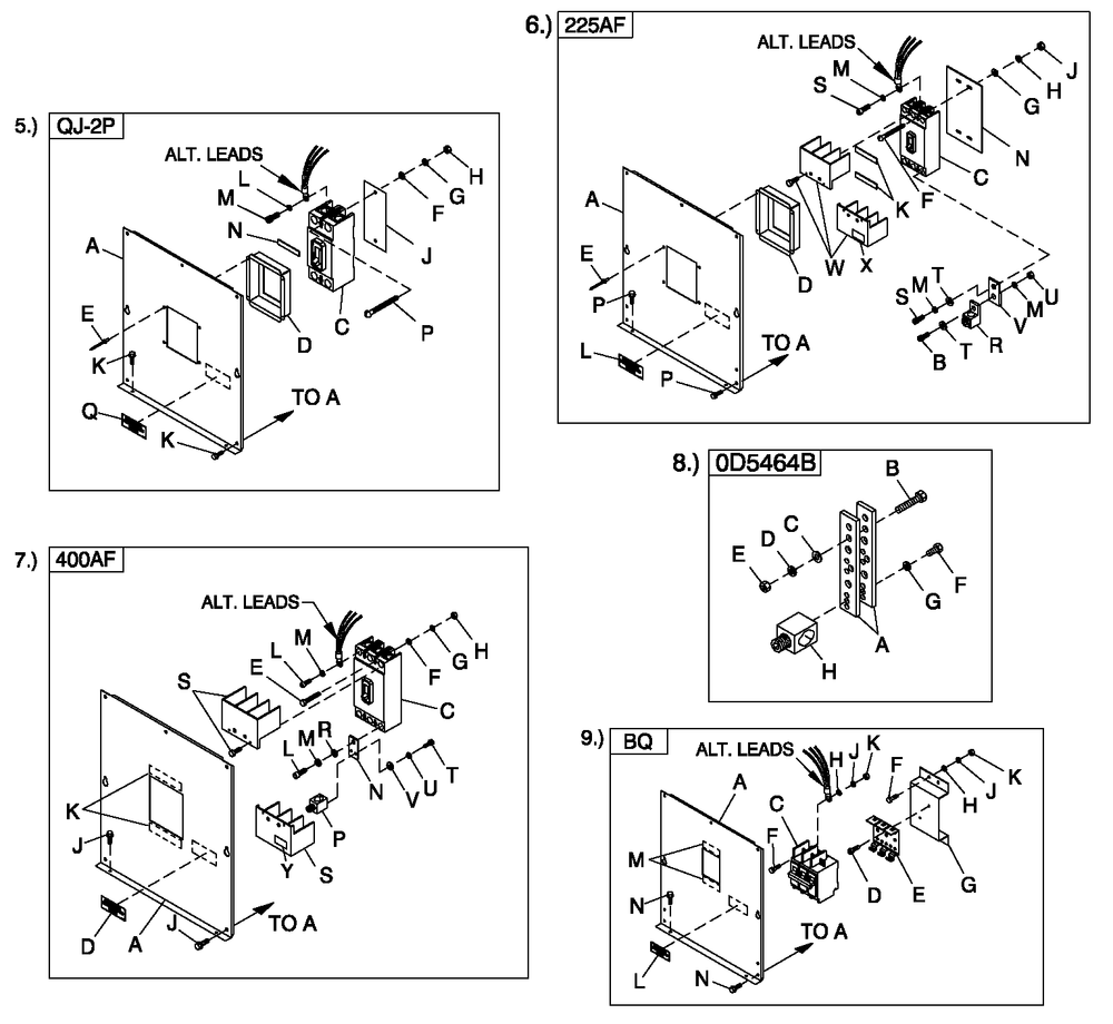 Cpl C2 And C4 Flex Hsb Diagram and Parts List for ET04842ANAY (5882868)(2010) Generac Generator