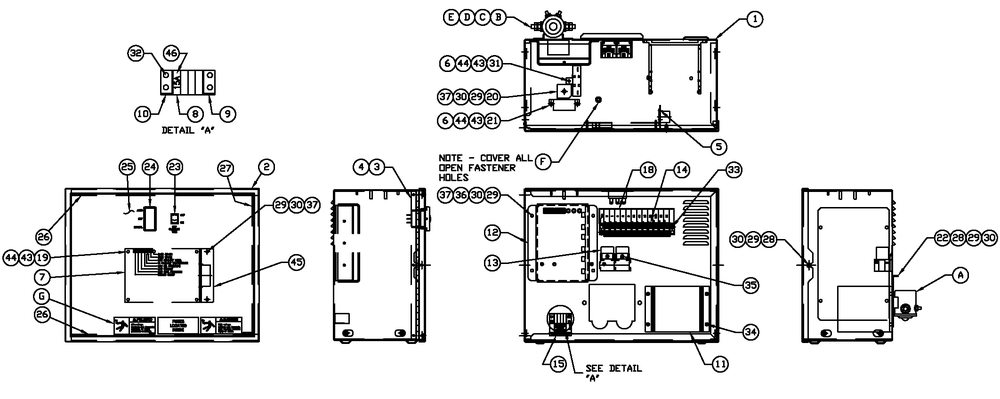 R-200 3600 Rpm 1.6l Diagram and Parts List for ST02016ANAN (4661517 - 4690840)(2007) Generac Generator