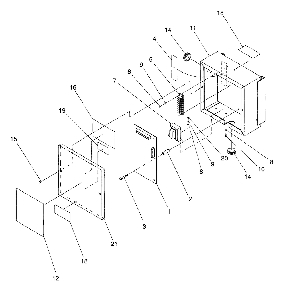 Cma Box Diagram and Parts List for 4134-2  Generac Generator