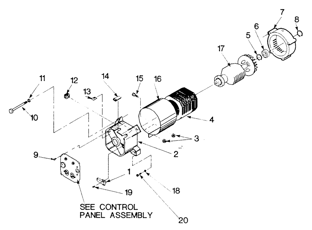 Generator 2 Diagram and Parts List for 9307-0  Generac Generator