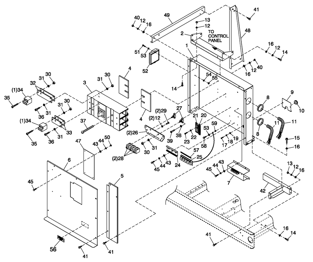 Cpl C5 H Control Lmd Cb 6.8l 150kw A Volt Ind. Diagram and Parts List for QT15068AVNYA (5825782)(2010) Generac Generator