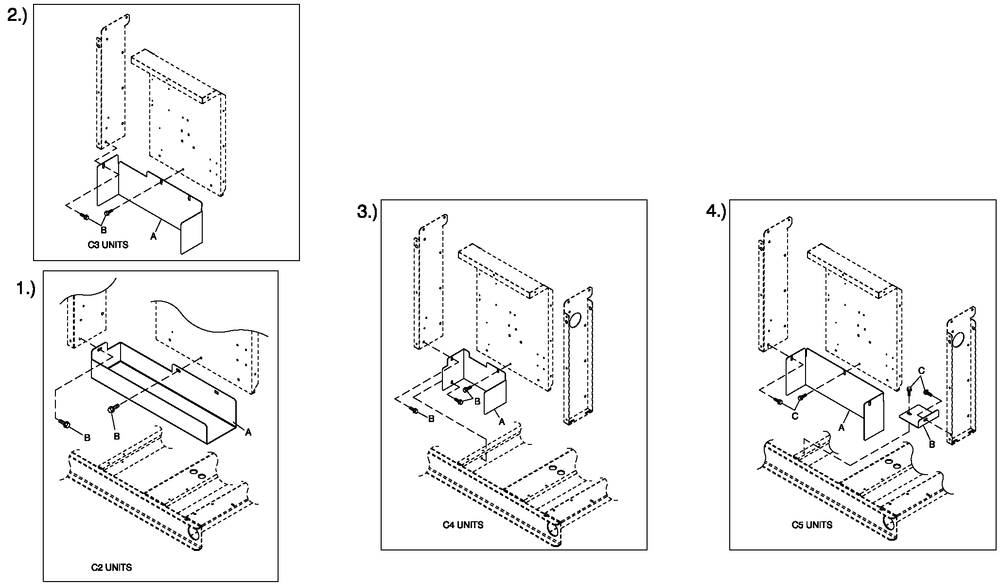 C4 Cb Connection Box Shielding C2/C4 Diagram and Parts List for QT02524ANNNA (5555295 - 5614645)(2009) Generac Generator