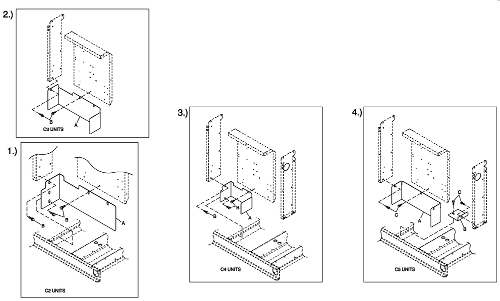 C4 Cb Connection Box Shielding C2/C4 Diagram and Parts List for ST06030ANSN (5037999 - 5066436)(2008) Generac Generator